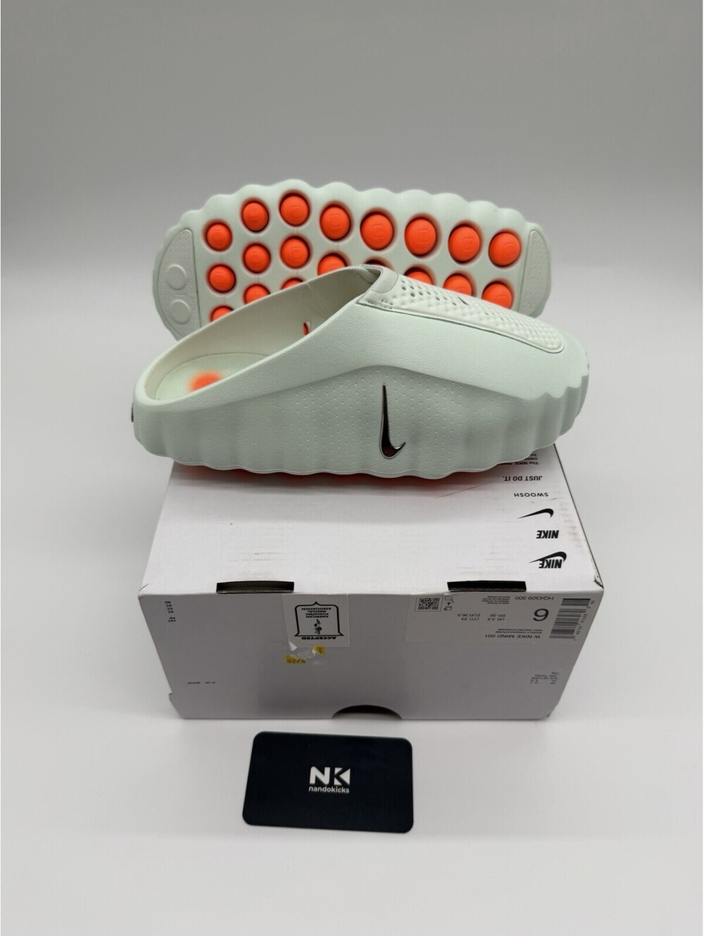 Nike Mind 001 Barely Green HQ4309-300 Women Size 6 NO LID
